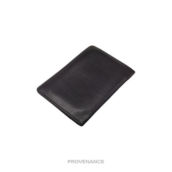 🔴 Louis Vuitton Pocket Organizer Wallet - Black Epi Leather - Picture 5 of 9
